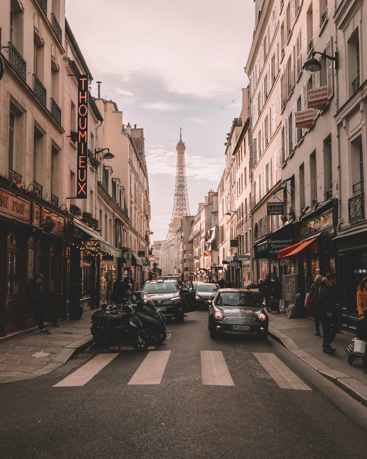 Francia strade di Parigi