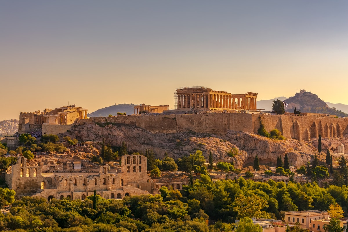 Yunanistan Atina ve Akropolis