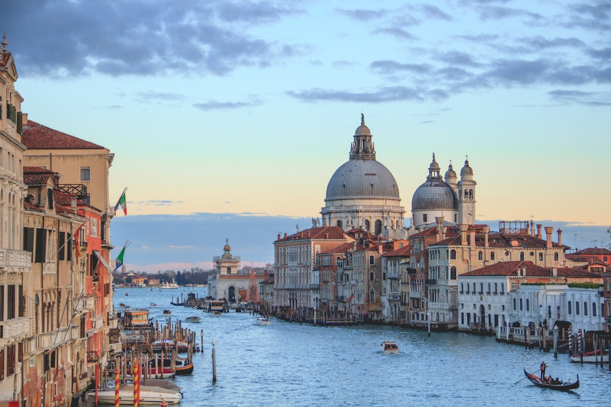 Kanäle in Venedig, Italien
