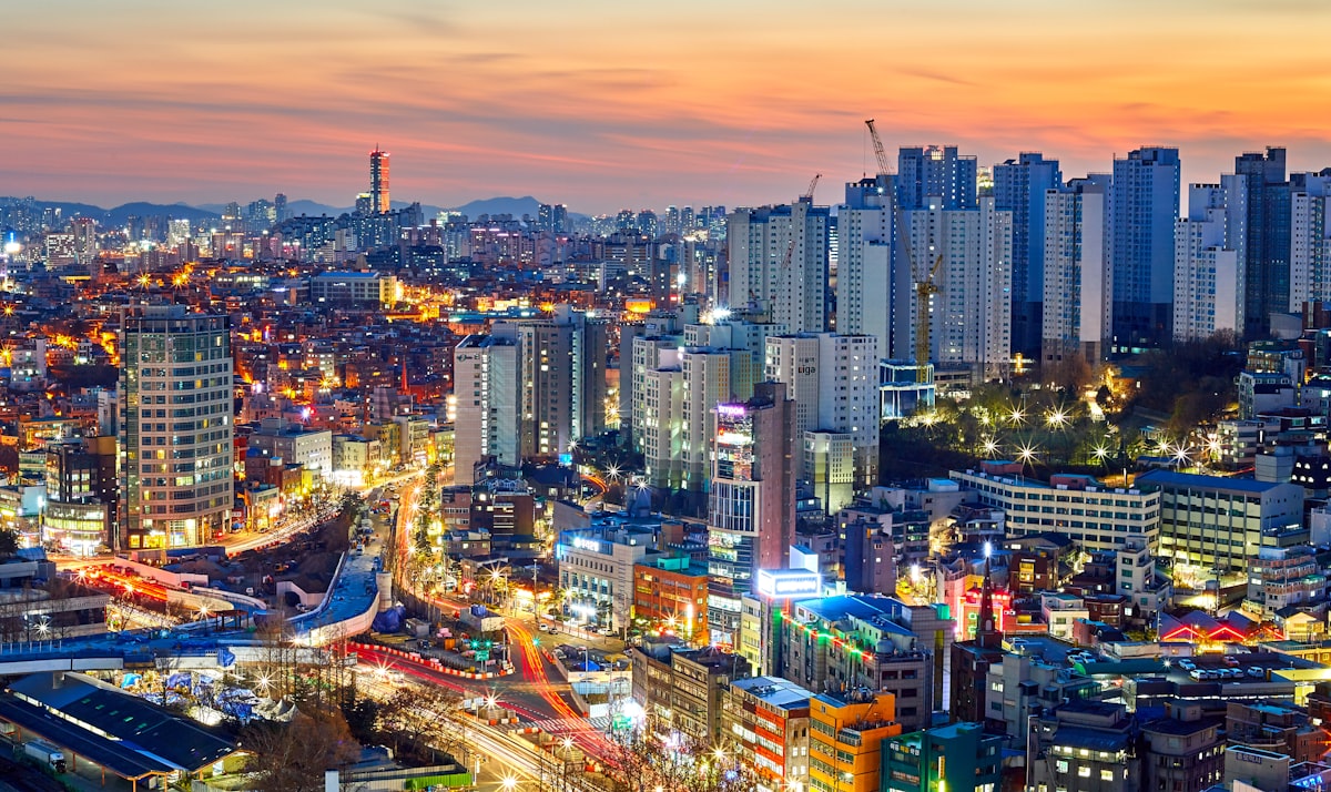 Stadtbesuch in Südkorea