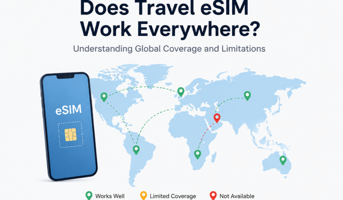 Does Travel eSIM Work Everywhere? Understanding Global Coverage and Limitations